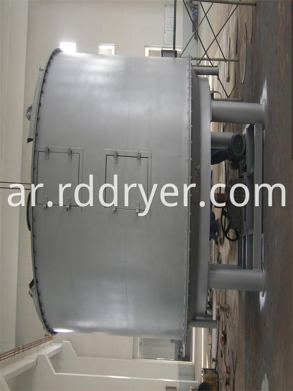 Plg Series Continual Granule Powder Low Moisture Plate Dryer